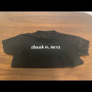 Ariana Grande oversized black Tee